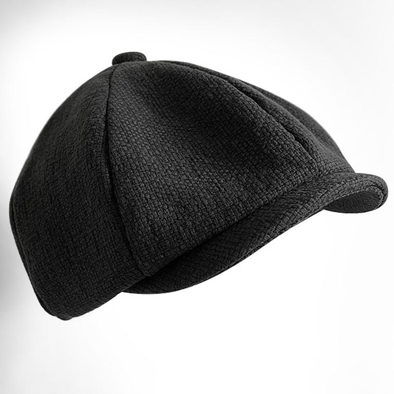Neue Leinwand männer Hütte Zeitungsjunge Braun Männlichen Großen Kopf Baskenmütze Kappe Dame retro Britischen Motorrad junge Casquette Männlichen Boina Baskenmützen: XL 60-62cm
