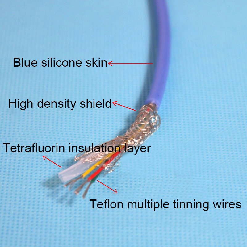 Ds18 b 20 digital signal temperatursensor vandtæt probe højtemperatur silikone afskærmningslinje 6*100mm