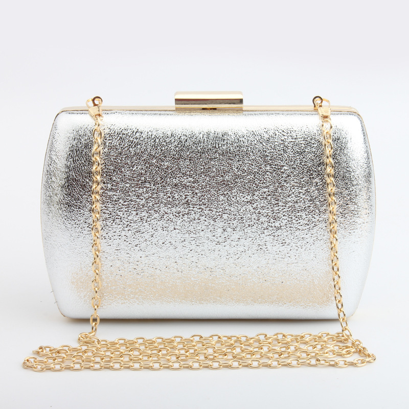 Luxe glitter dames bruids schoudertassen gouden avondtassen feest clutches portemonnees pailletten ketting handtassen