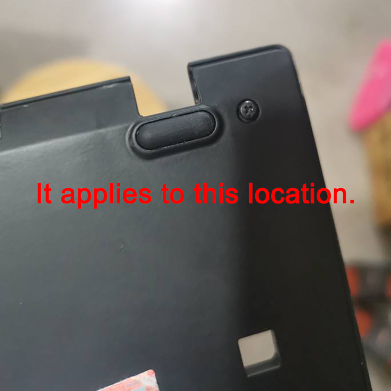 2pcs Laptop bottom shell feet for Lenovo x1 carbon style rubber feet