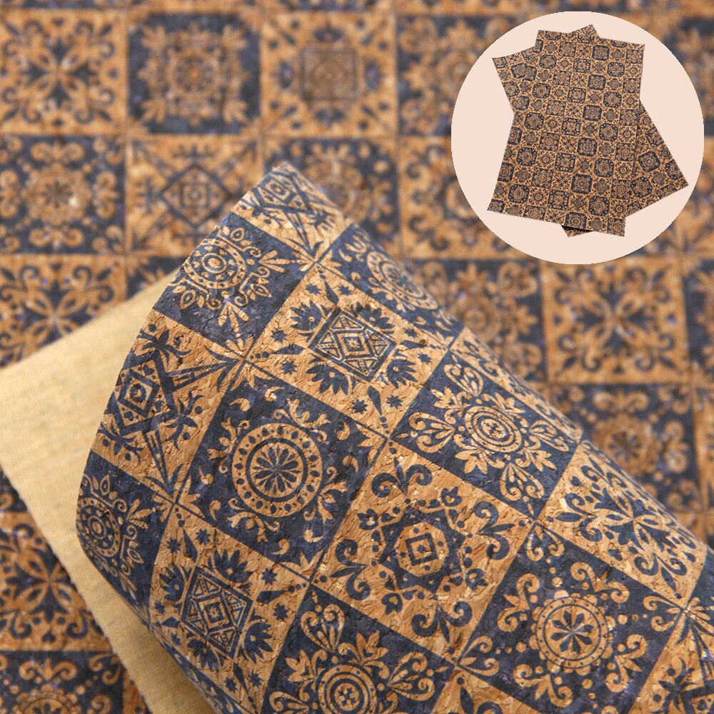 Jahrgang Weichen Kork Stoff Für Bekleidungs Handtasche Synthetische Leder DIY NäHenne Materialien, 1Yc6711: 1082913008