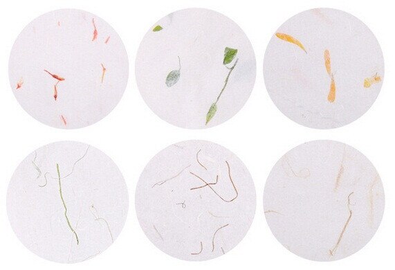 10 pièces/lot 280*170mm Vintage naturel plantes série manuel bricolage multifonction Kraft lettre papier ensemble beau