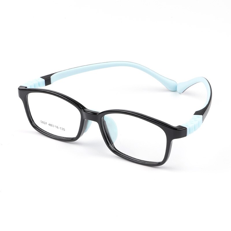 Children Anti Radiation Glasses Super Light Elasticity Leg Eyeglasse Materials Cute Eyewear for Child: C5