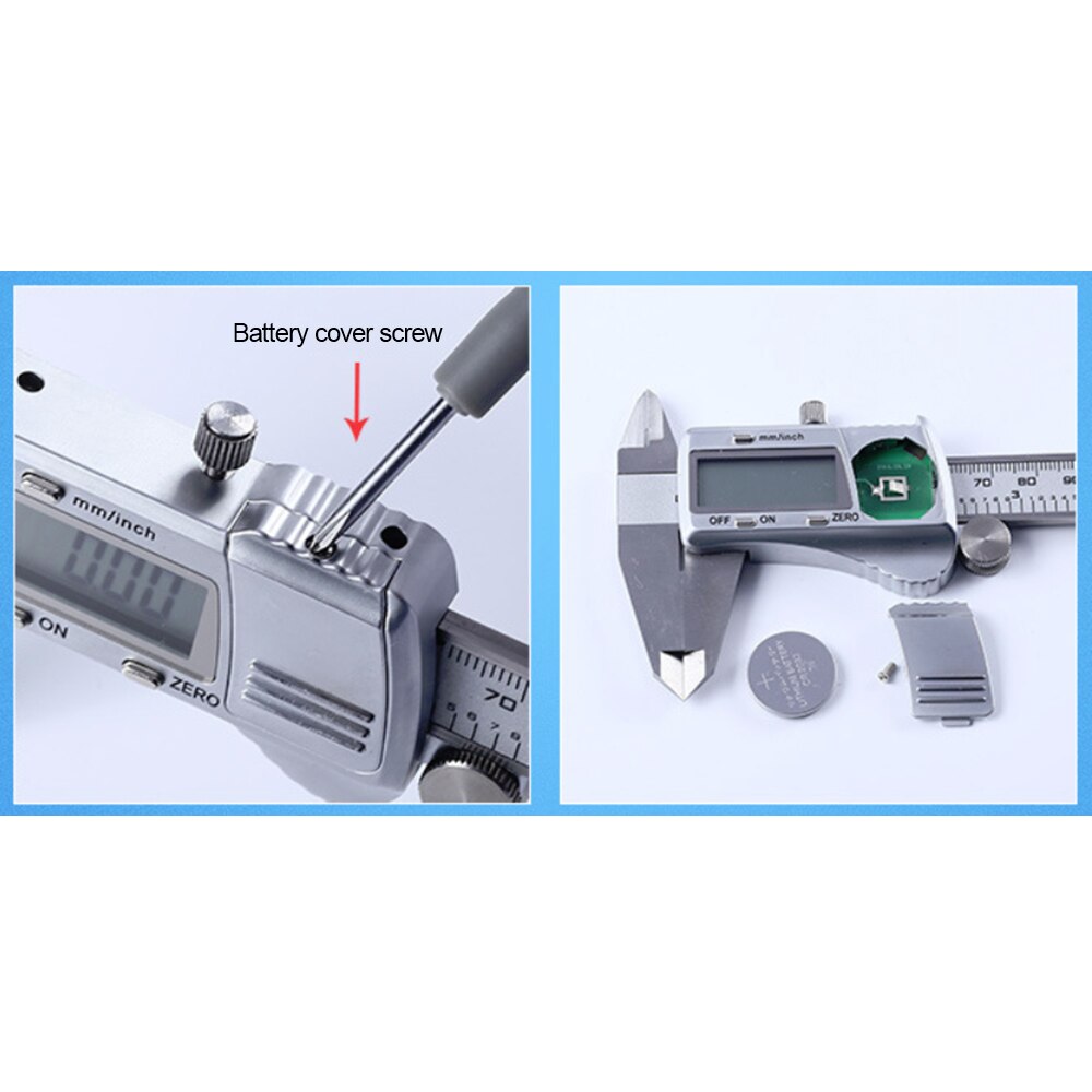Digital calipers Stainless Steel High Precision Electronic Digital Vernier Caliper Measuring Tools 0-150mm caliper
