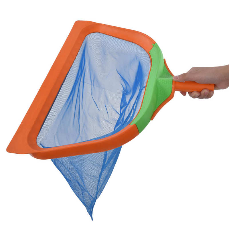 Leaf Rake Cleaning Tool Fine Mesh Leaf Skimmer Rake Net for Pond