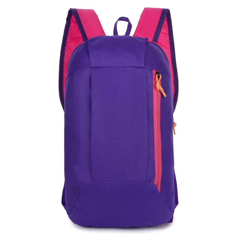 Outdoor Children Sports Backpack Kids Travel Mini Hiking Camping Bags 10L Capacity: Purple