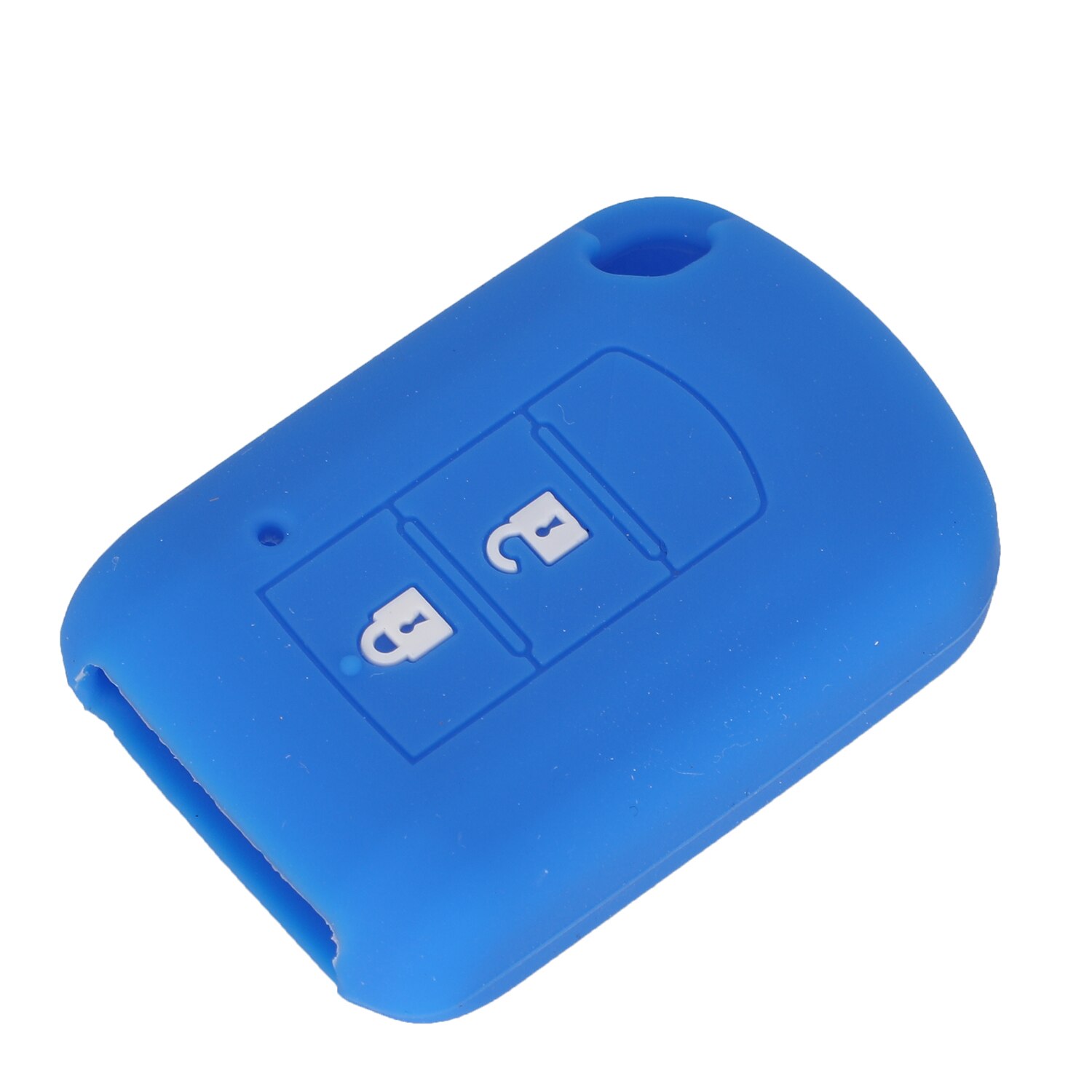 jingyuqin Silicone Rubber Car Key Cover Case For Mitsubishi Mirage Lancer Outlander Colt Grandis Key Shell Protecor 2Buttons