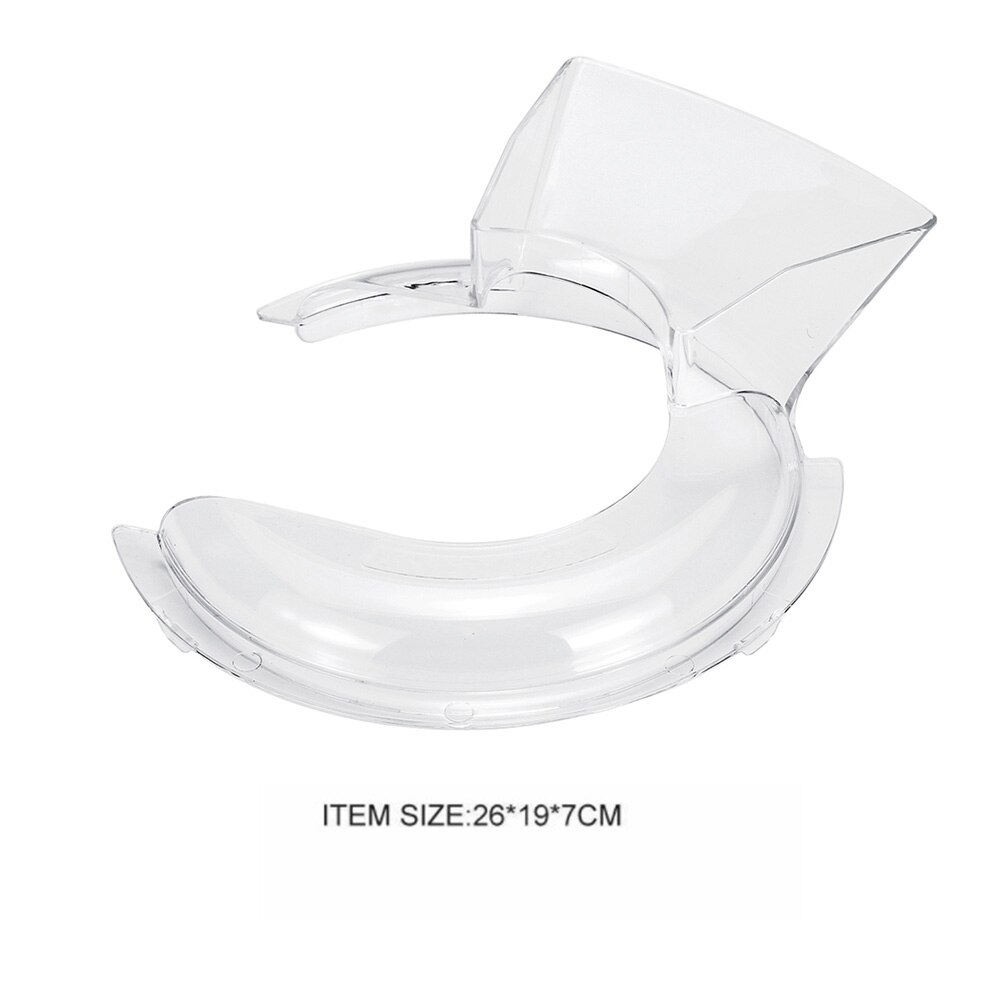 KitchenAid – bol verseur de pièces de tête d'inclinaison, protection contre les éclaboussures pour mélangeurs sur socle 4.5/5QT KSM500PS KSM450, robuste Anti-éclaboussures