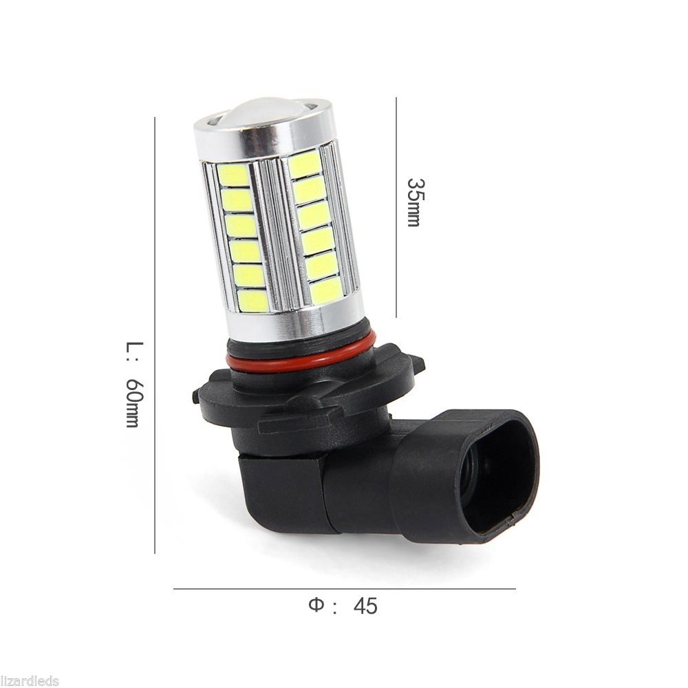 9005 p20d hb3 blå 33 smd led 33 smd auto bil tågelygter  dc 12v lamper røde