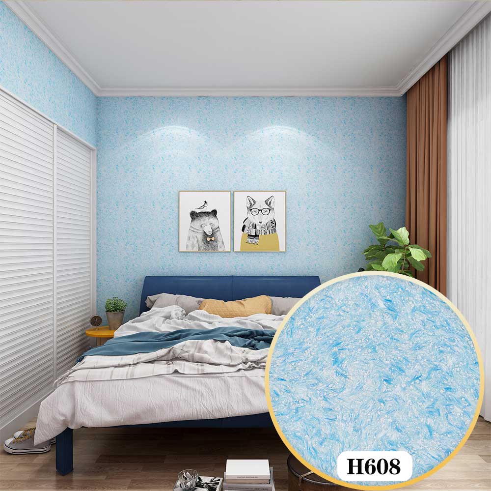 Beishubao H6 serie Seide Gips ECO wandverkleidung Material flüssigkeit tapete teil EINE H601-H616: H608