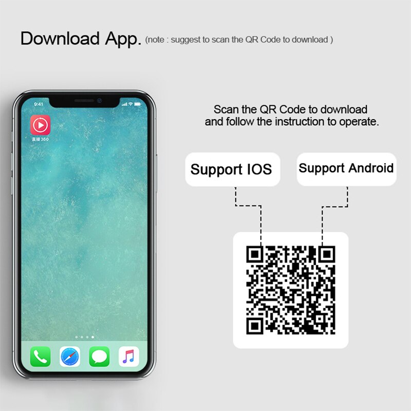 All-in-one Selfie Video Smart Shooting Camera Automatically Face Object Tracking 360°Horizontal Rotation Phone