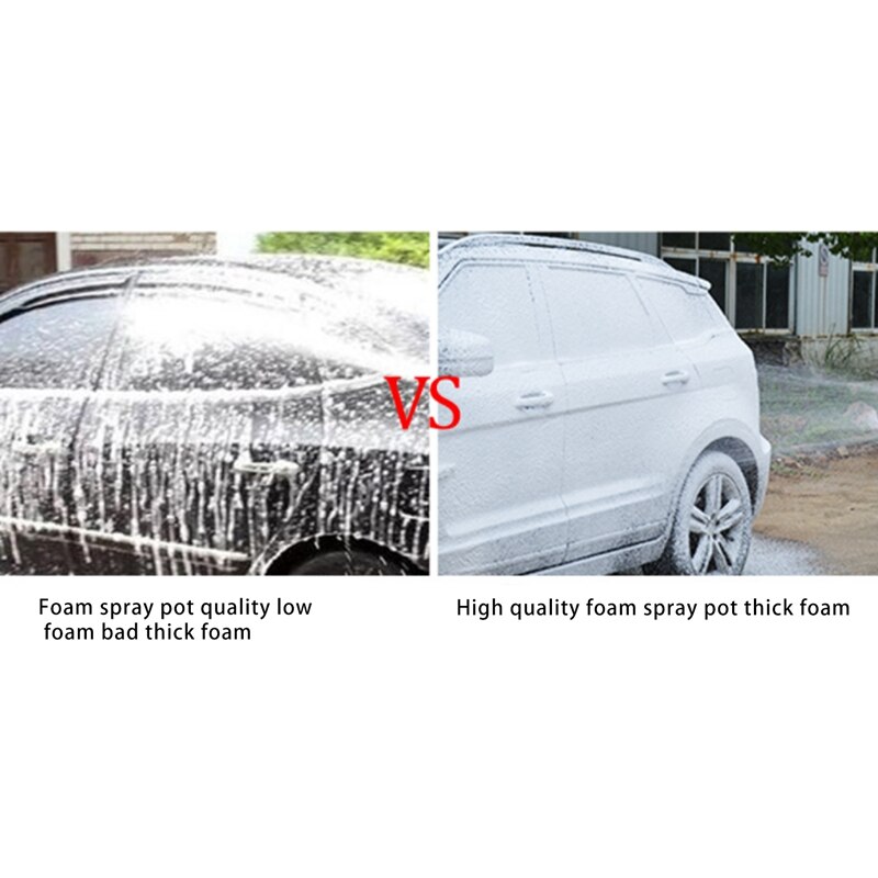 1L Foam Generator Foam Nozzle Suitable for Karcher K2 K3 K4 K5 K6 K7 Tornado Nozzle High Pressure Cleaning Watering Can