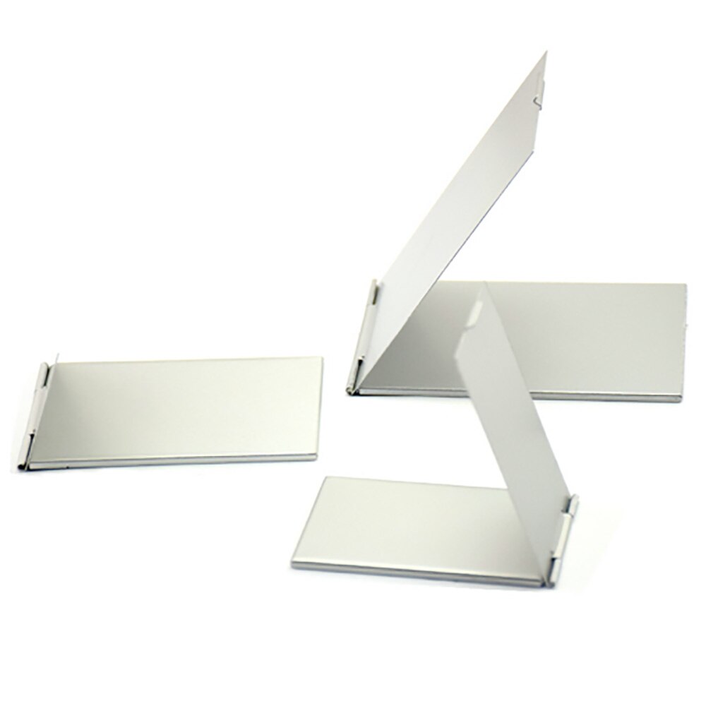 Ultra-thin makeup mirror makeup mirror cosmetic makeup bag rectangular foldable compact makeup folding mirror