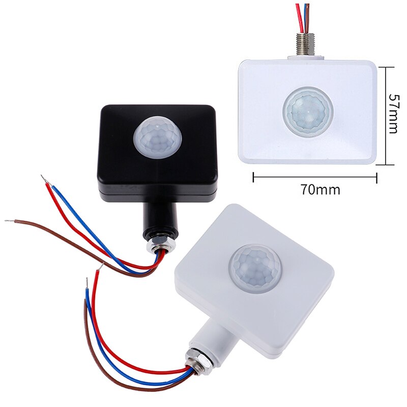 Goede Motion Sensor 12 V Automatische Infrarood Pir Motion Schakelaar Detector Dc 12 Volt Lamp Licht Outdoor Timer Sensor schakelaar