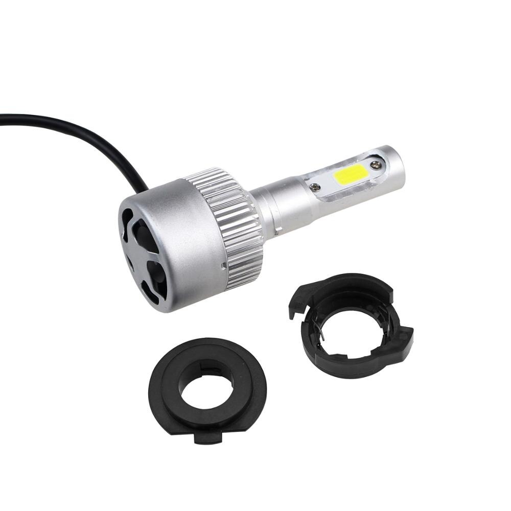 2 teile/satz Auto LED H7 Scheinwerfer Adapter Birne Halter Auto Lampe Licht Clip LED Basis für Ford KUGA für Alfa romeo Renault Megane