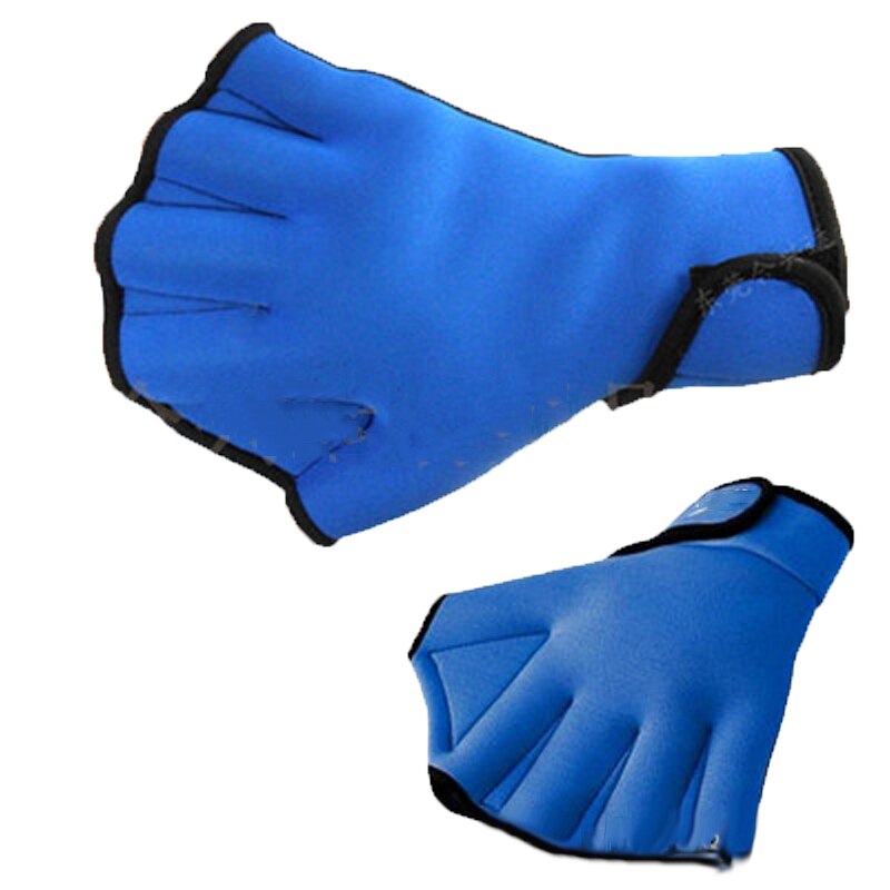 Unisex dykning 2- pack simpaddel justerbar axelrem dykhandskar scratch dyk simutrustning surf gummi hand