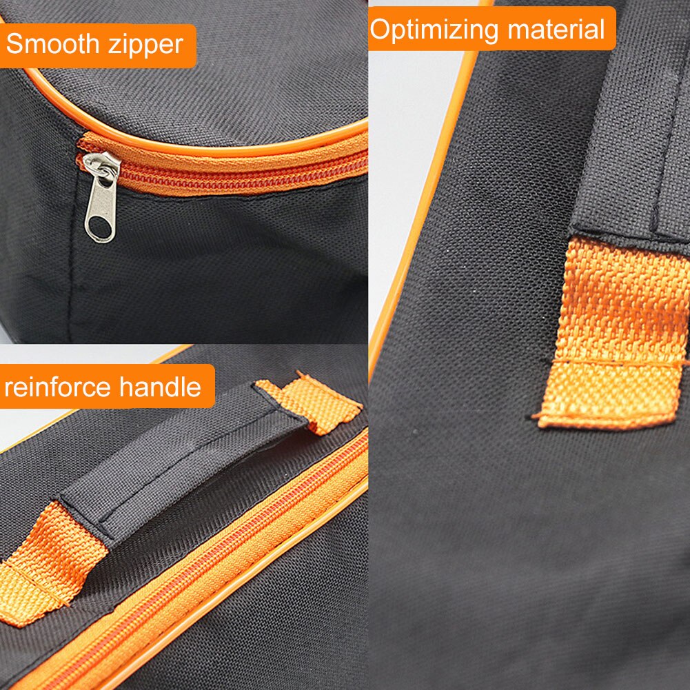 Portable Car Vacuum Cleaner Repair Tools Zipper Storage Carry Bag Tote Pouch