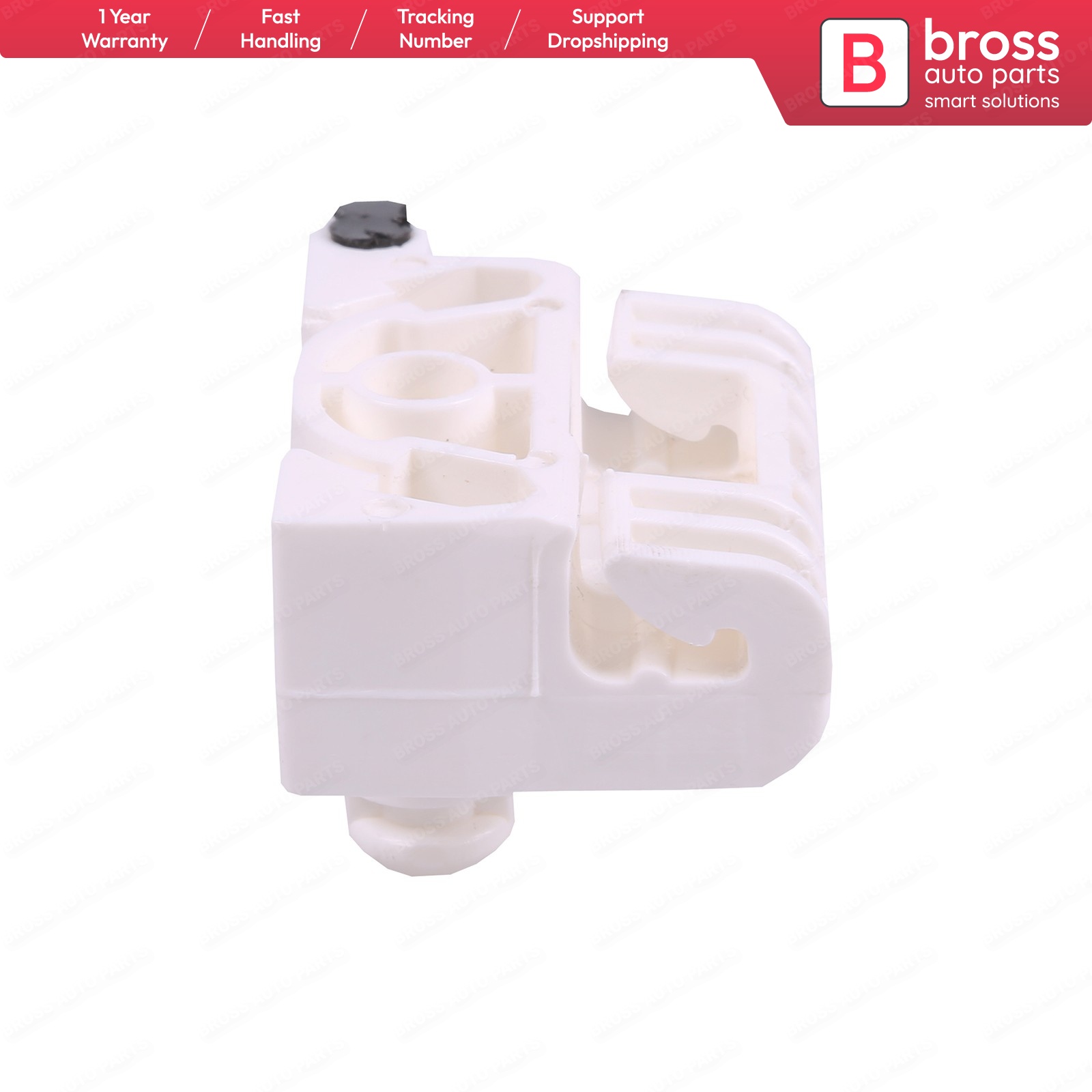 Bross Auto Parts BWR448 Electrical Power Window Regulator Clip Front; left for Renault Clio 3 Fast Shipment Made in Turkey