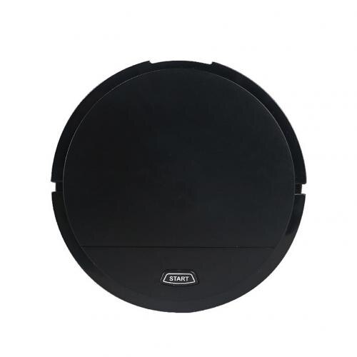 Smart Home Automatic Sweeper Smart Powerful Suction Wet Mopping Vacuum Cleaner Robot: Black