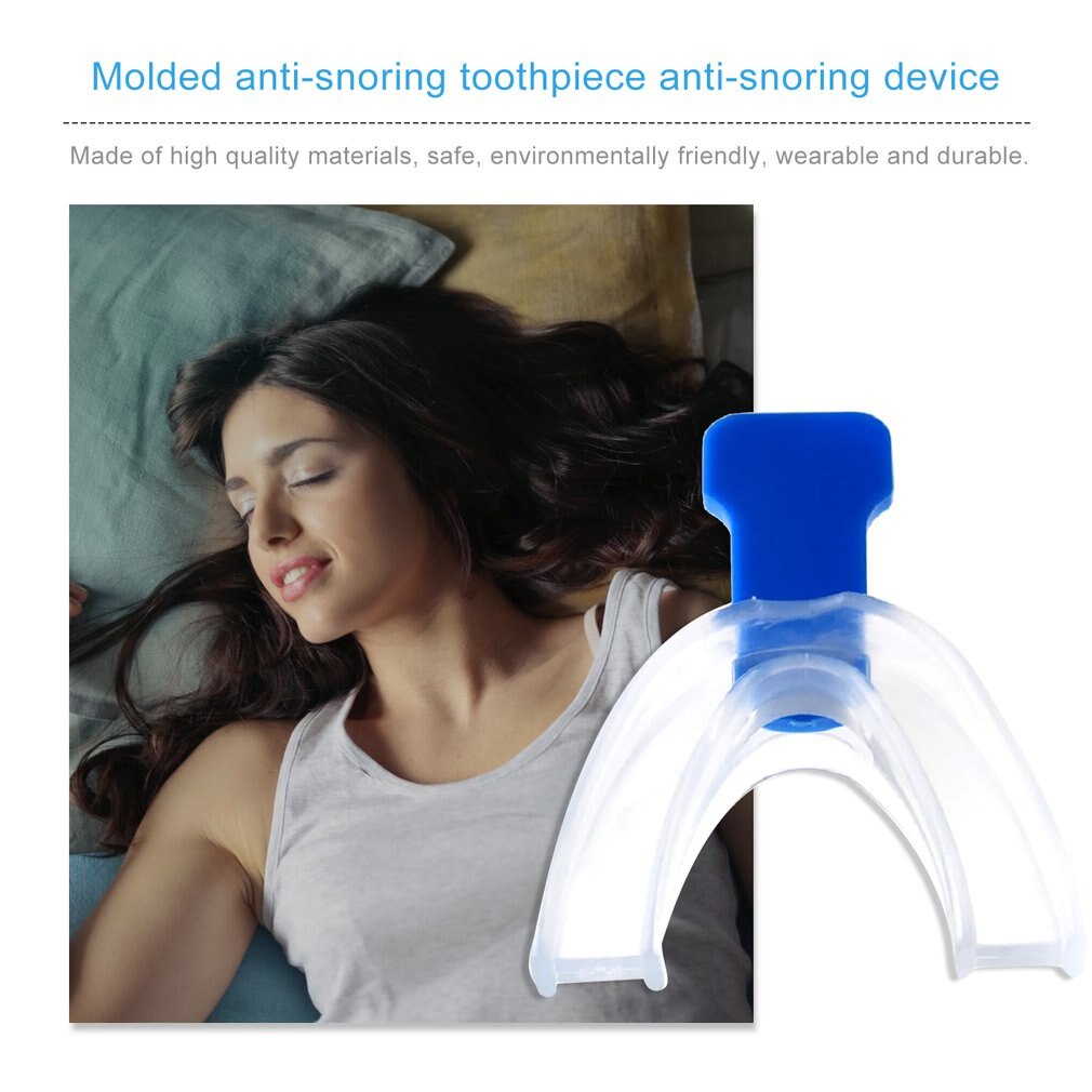 Stop Snurken Anti Snurk Mondstuk Apneu Guard Bruxisme Tray Slapen Aid Gebitsbeschermer Snore Stopper Voor Snurken Persoon