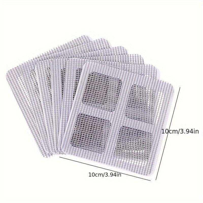 50 stuks wegwerpafvoerfilters - haarvanger voor douche, gootsteenzeef, badkamer en buitengebruik