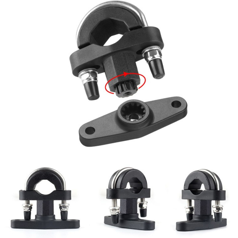 Universal Motocicleta Água Cup Holder, Bike Guiador Bottle Holder, Ajustável Nylon Drink Holder, 1 Conjunto