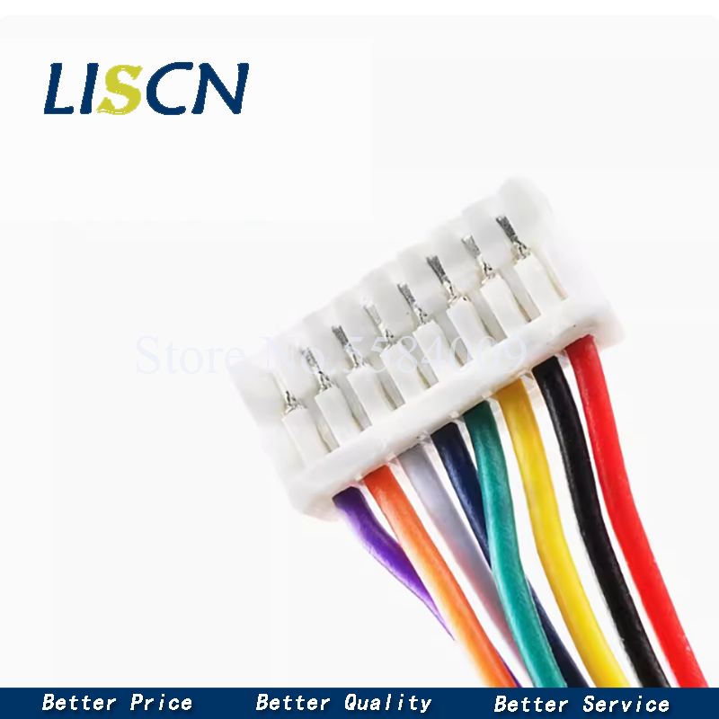 10 pièces Micro JST GH 1.25 2P 3P 4P 5P 6P broche mâle femelle connecteur avec fil 15cm câble 150mm GH1.25 simple Double connecteur 28AWG