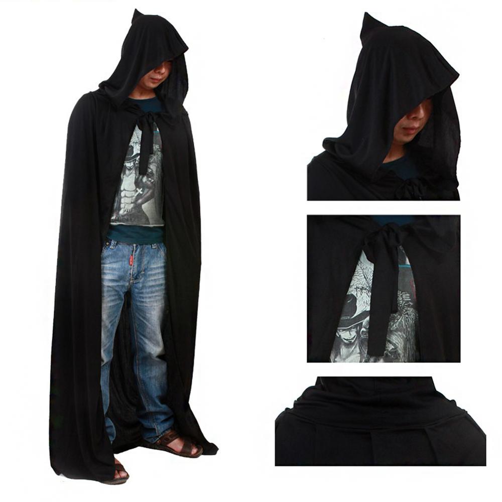 Cosplay Grim Reaper Costumes Hoody Cloak Devil Lon... – Grandado