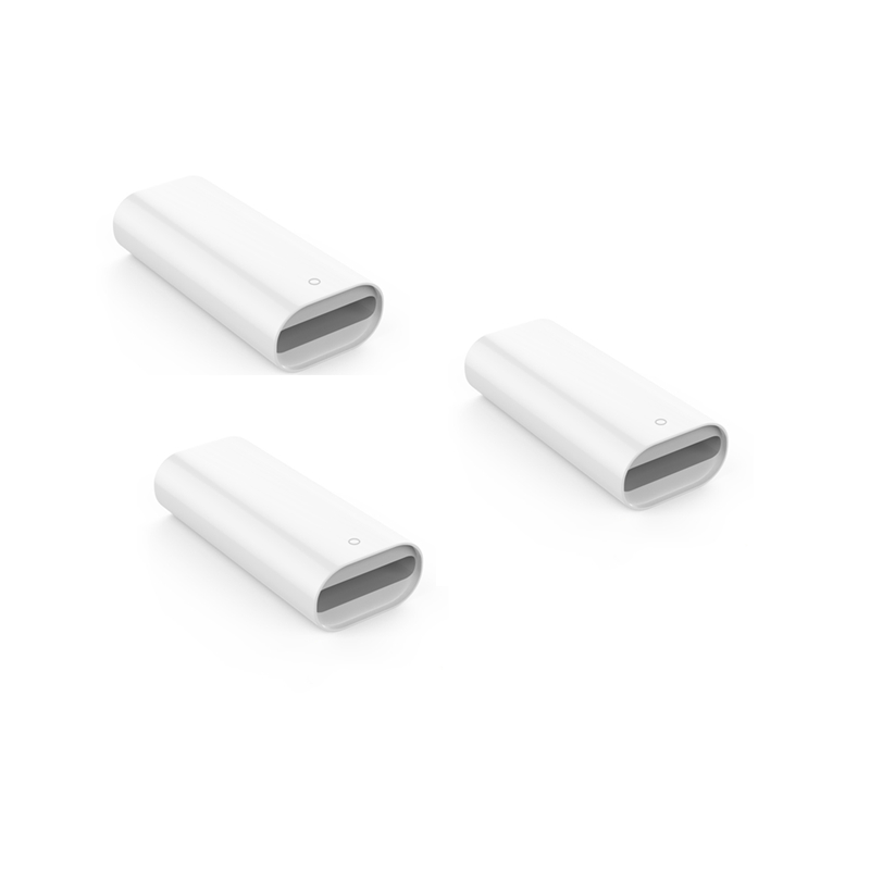 Adaptateur de charge pour Apple Pencil IPad Pro, connecteur de câble, indicateur lumineux de charge, Protection de charge intelligente et sûre: 3PCS