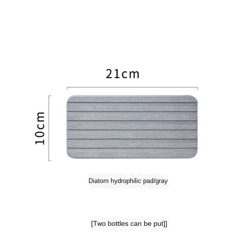 Keramische Marmer Patroon Hand Zeep Fles Badkamer Benodigdheden Douche Gel Shampoo Conditioner Ontsmettingsmiddel Fles Druk Fles 400Ml: Gray Diatom Holder s