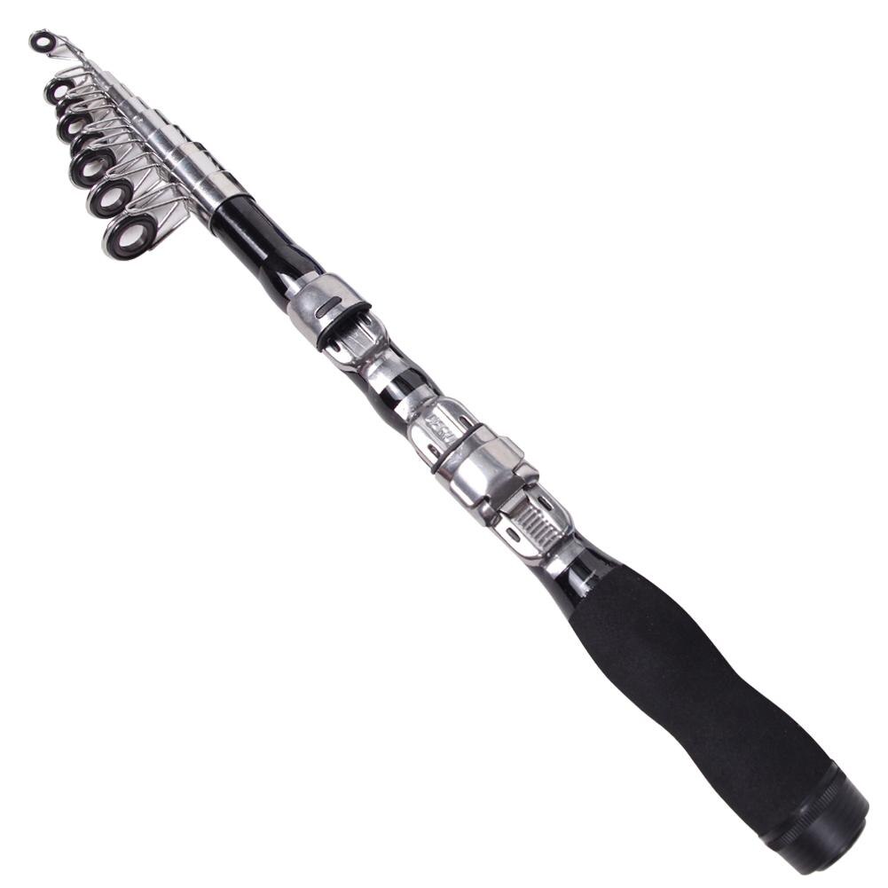Super Hard Rock Fishing Rod Portable Ultrashort Telescopic Carbon Fishing Pole: 4
