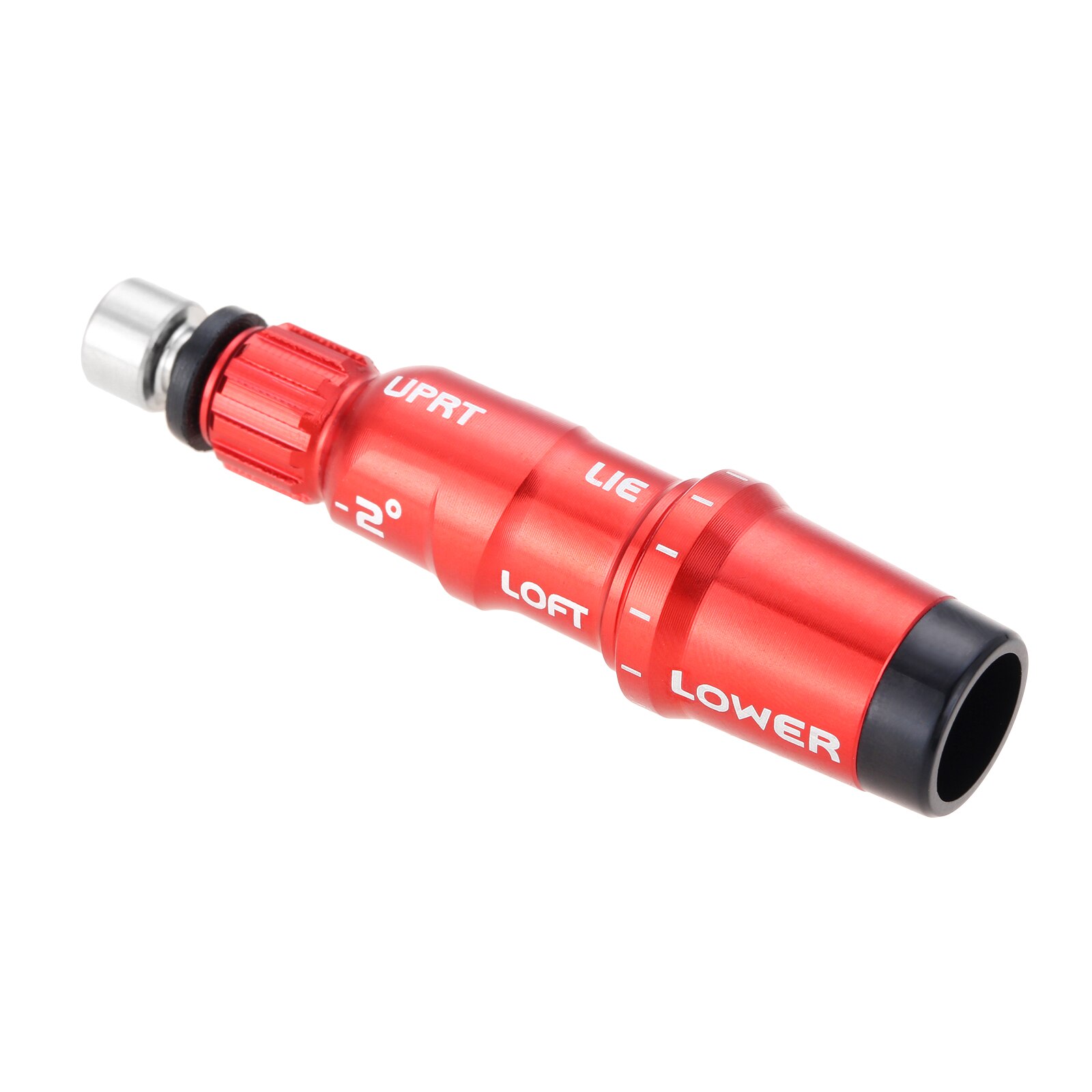 Gohantee-Adaptador de manga de ejes para palo de Golf, aleación de aluminio, para Taylormade M3, M4, M5, SIM, SIM2, Driver Fairway, 1 ud., 0.335, 0.350, 0.370: 0.335 red