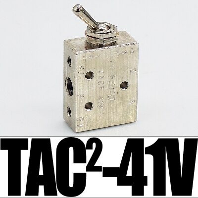 TAC pneumatic toggle valve TAC-3V 3P 3S 4V 4P TAC2-31V 31P 41V 41P Mechanical valve air valve Manual switch cylinder accessories: 41V