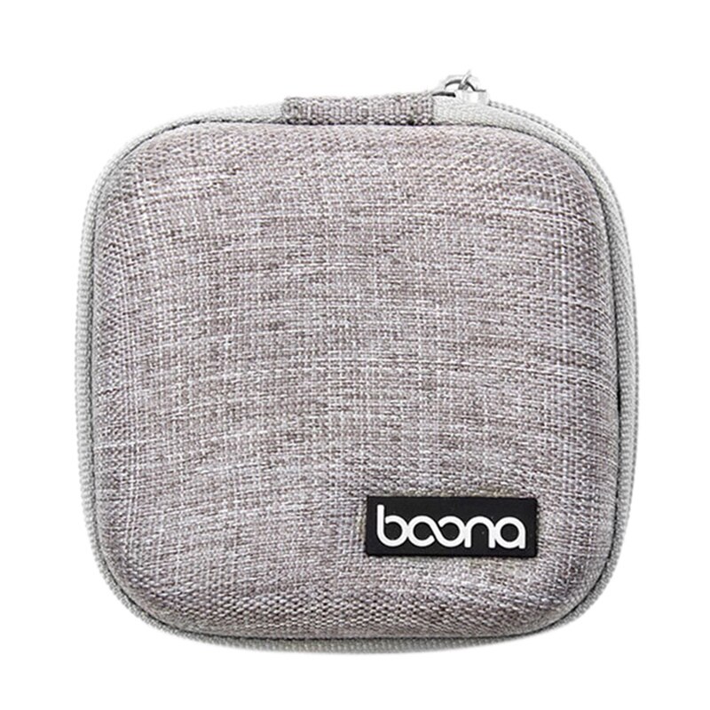 Baona Hard Drive Bags In Ear Earphone Box Headphones Portable Storage Case Bag Headphone Accessories Headset Storage Bag