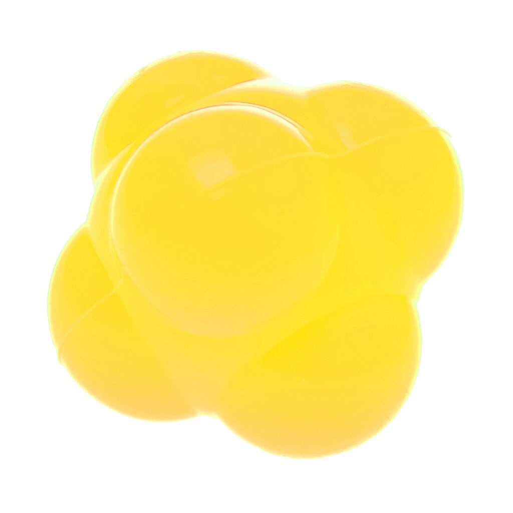 6.8 Cm Reactie Agility Reflex Training Bal Rugby Coaching Bal: Yellow