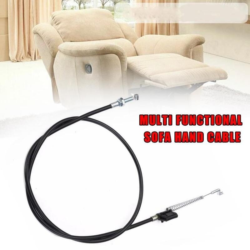 Universal Pull Recliner Handle Chair Release Lever Spring Cable And Couch Metal Replacement Metal Aluminum Handle With For T5F6