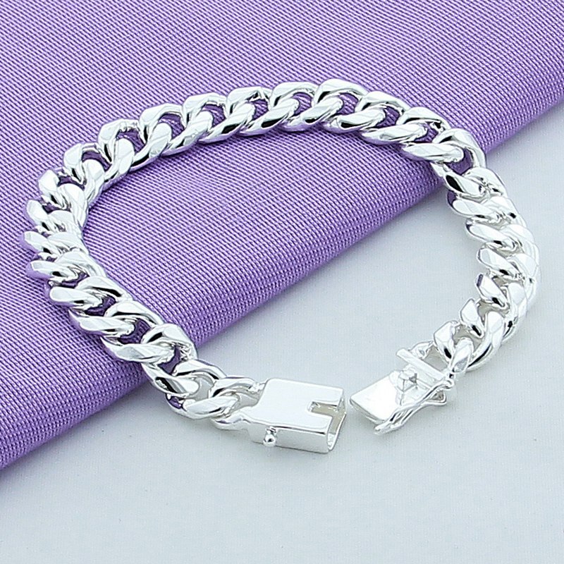 925 silber Schmuck Sets Für Frauen Männer Sideway Halsketten Armbänder Schmuck