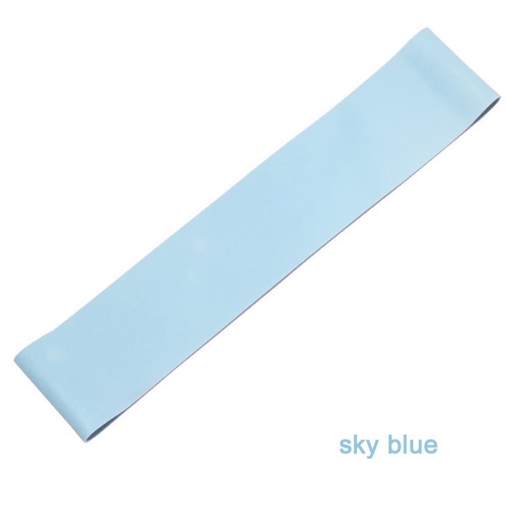 Stretch Arm Apparatus Fitness Equipments Tension Band Resistance Bands Removable Latex Puller Muscle Training Equipment: Sky Blue