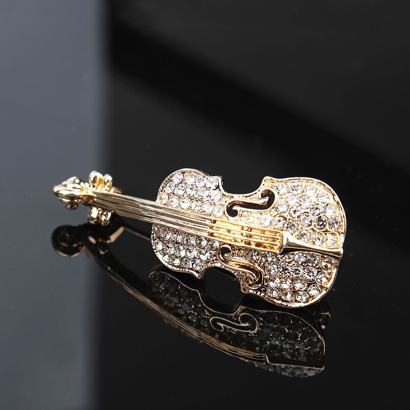 2020 nova moda todos os jogos violino broche acessórios liga gotejamento óleo venda quente das mulheres na moda jóias boa qualidade liga gota de óleo