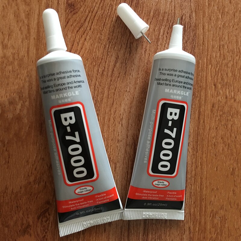 Pegamento B7000 para diamantes de imitación, adhesivo para joyería, agujas de resina epoxi, 15ml, 25ml, 50ml