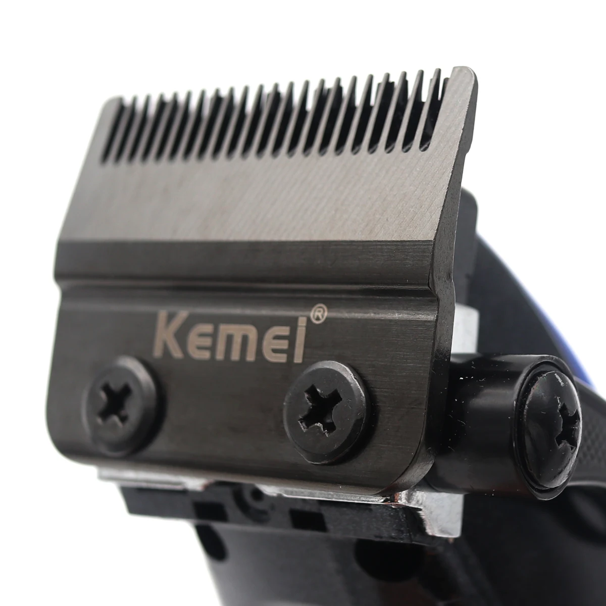Dlc-blad hårklipperblad trimmer erstatning originalt klipperhode til kemei km -2361 profesjonelt barbertilbehør