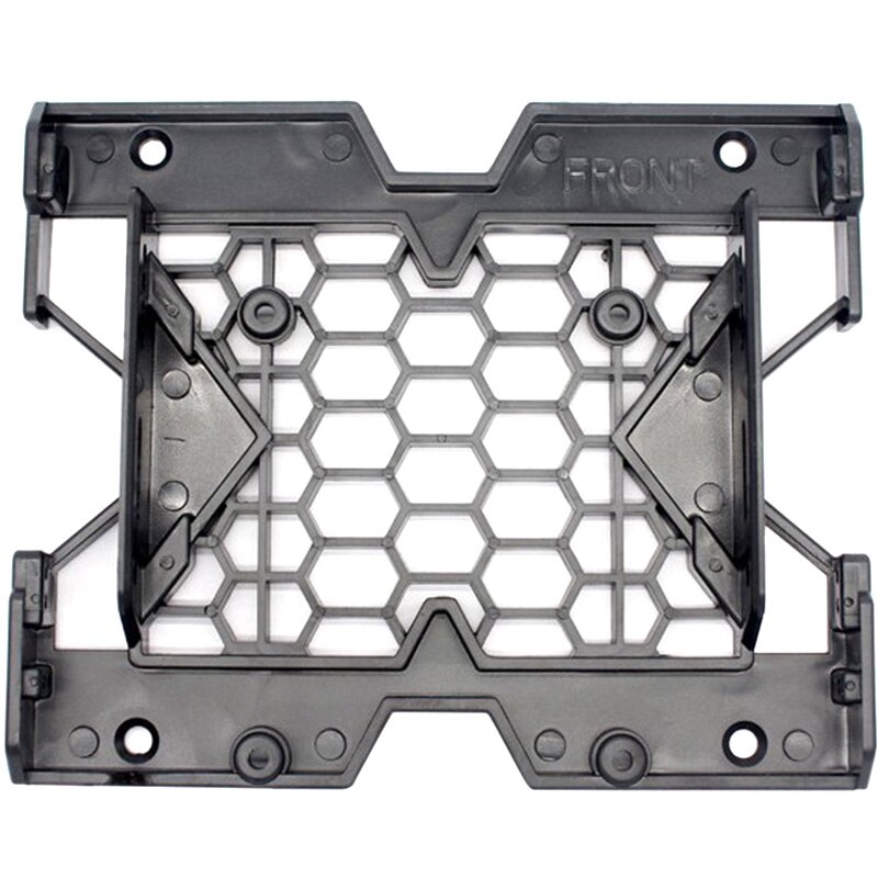 5.25 Inch to 3.5 Inch 2.5 Inch Bracket HDD Mounting SSD Cooling Fan Tray Hard Drive Case Adapter: Default Title