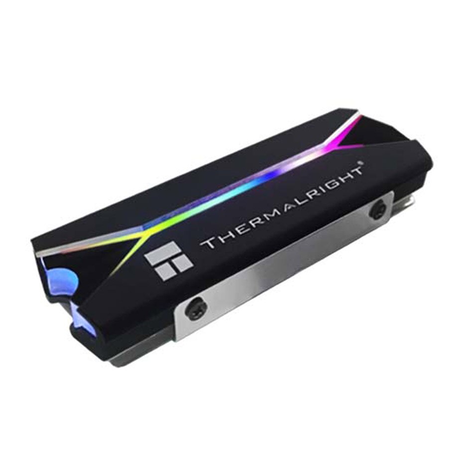 Lämpöoikeus m .2 2280 argb ssd -jäähdytin 5v/3- nastainen rgb-valaistus  m2 kiinteän olomuodon kova jäähdytyselementti ssd-jäähdytys