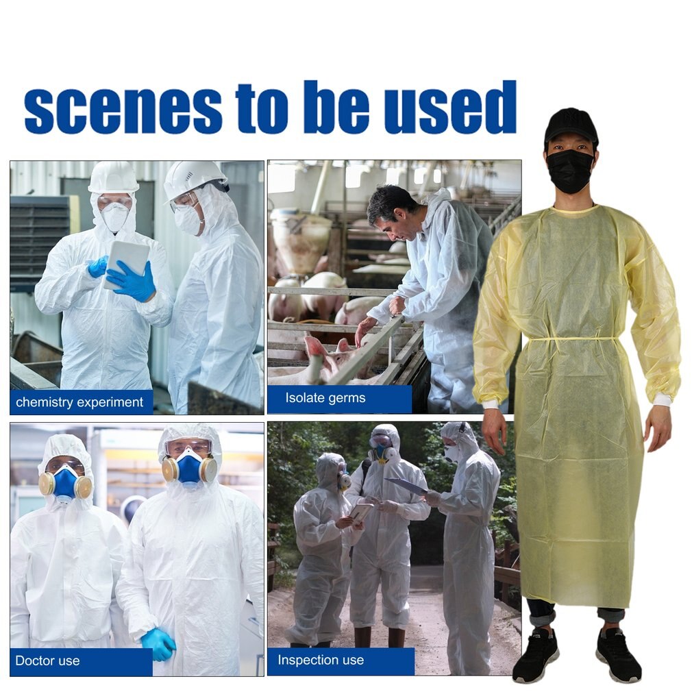 Protective Clothing Disposable Clothes Coverall Overall Suit Hospital Protective Clothing