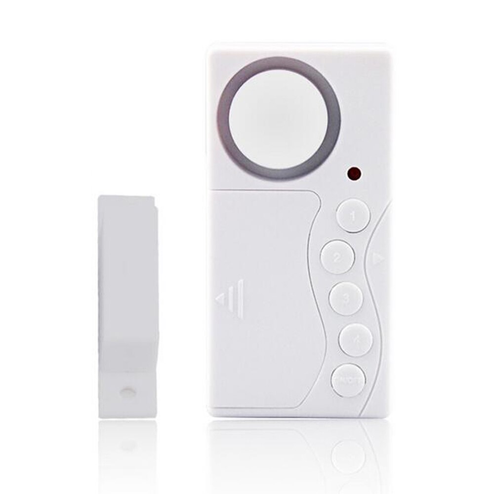 Door And Window Security Alarm Wireless Time Delay Alarm System Magnetic Triggered Door Open Chime For Home Security