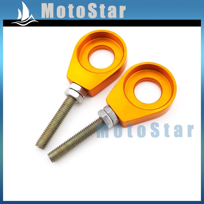 Goud 15mm Alex Blok Keten Richter Katrol Spanner Voor Chinese Pit Crossmotor Motorfiets 50cc-160cc