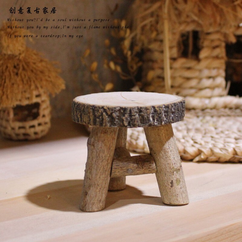 Restaurar antiguas formas pequeña silla madera atrezos para fotografía de bebés BeBe foto pequeños muebles de: Default Title