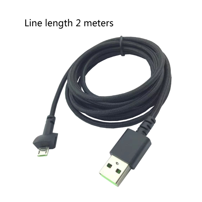 Micro USB Cable for Razer Seiren Mini Microphone Charging Cable Data Cord 2m
