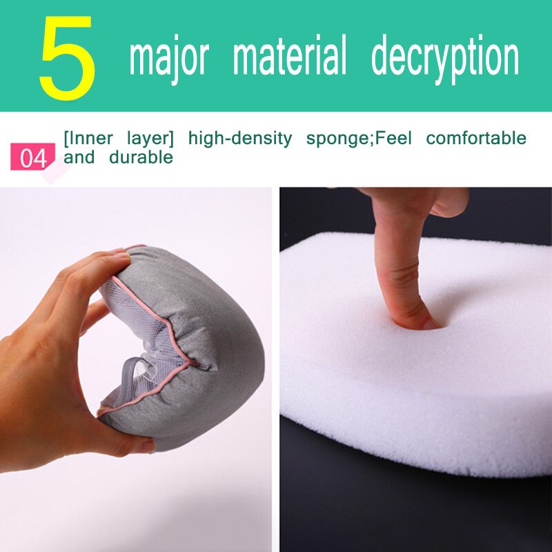 1pc à main Mini coussin à repasser manchon support de Table à repasser résistant à la chaleur gant pour vêtements vêtement vapeur fer Table support