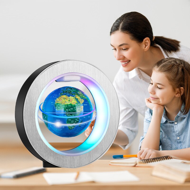 Led Möbel Globe Magnetische Schwebender Globus Licht Welt Karte Rotierenden Nacht Lampe Kinder Neuheit Ball Licht Lampe